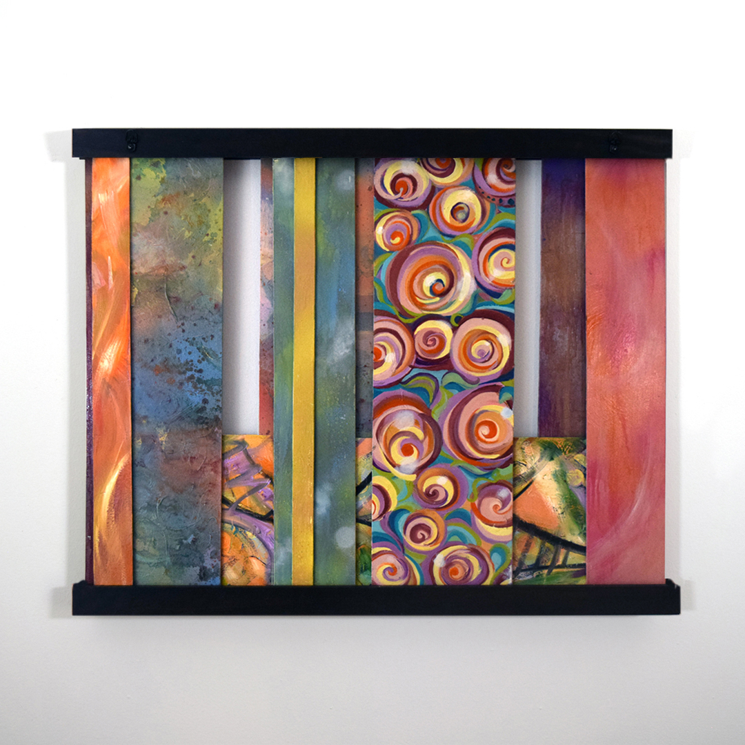 Desert Rose interactive fine art by Trisha Selgrath — rearrangeable wall art composition 7