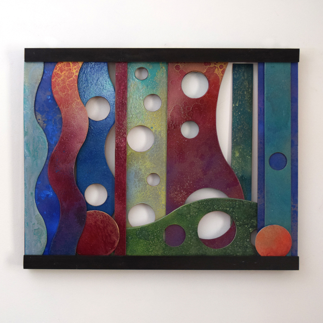 Pele and the Sea interactive fine art by Trisha Selgrath — rearrangeable wall art composition A