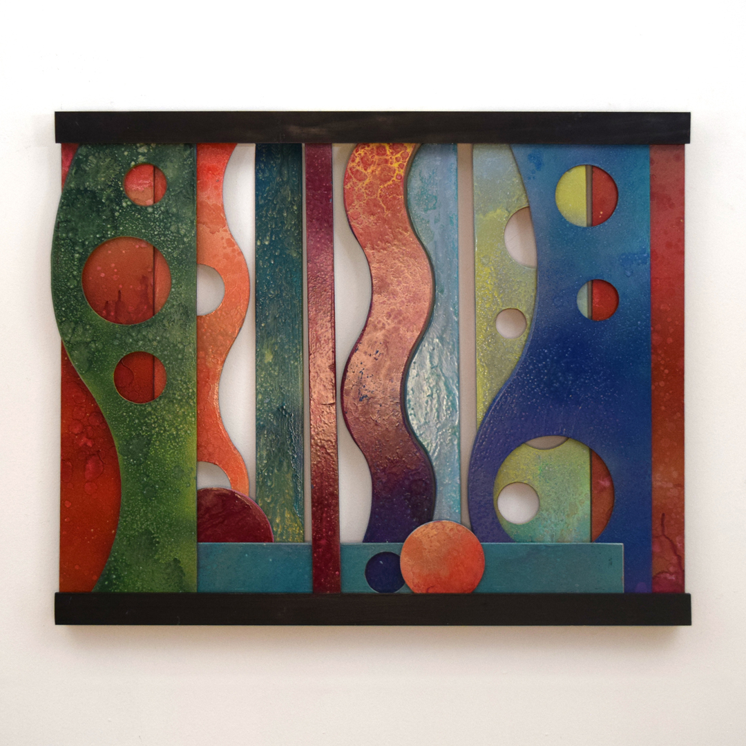 Pele and the Sea interactive fine art by Trisha Selgrath — rearrangeable wall art composition B