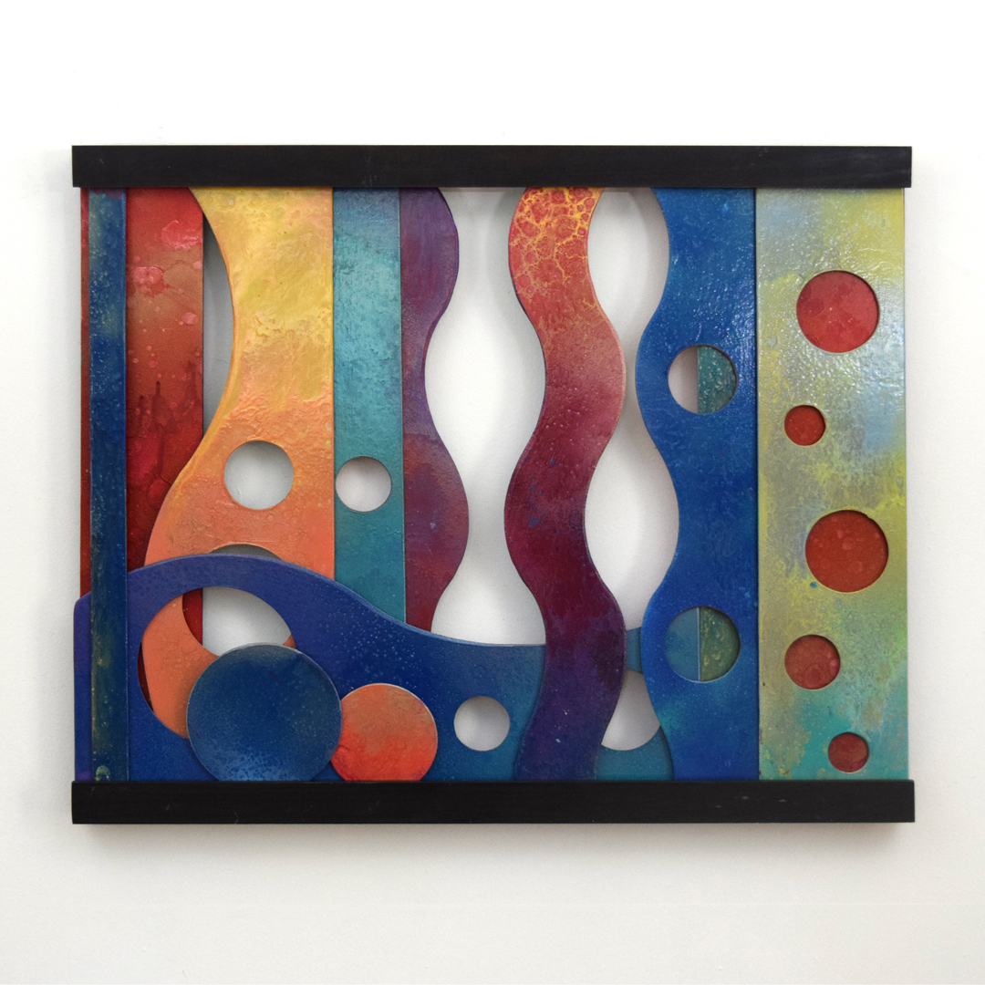 Pele and the Sea interactive fine art by Trisha Selgrath — rearrangeable wall art composition C